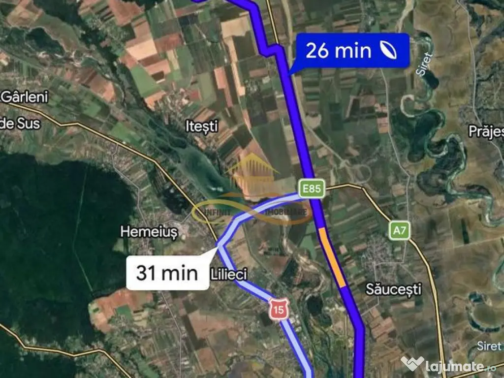 Teren extravilan - Padure de vanzare in Beresti Bistrita