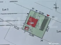 Teren intravilan 500 mp cu autorizație de construire Vifor