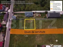 Teren intravilan 500 mp cu autorizație de construire Vifor