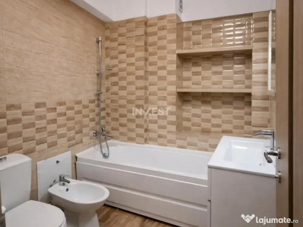 Apartament cu 2 camere, decomandat, 55mp, bloc nou în oraș