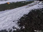 Techirghiol , teren intravilan cu o casuta de vacanta 