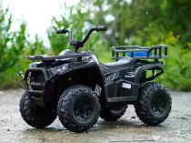 ATV electric pt. copii Mini DESERT, 4x 30W 12V, cu telecomanda Black