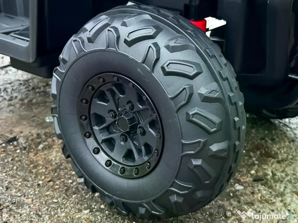 ATV electric pt. copii Mini DESERT, 4x 30W 12V, cu telecomanda Black