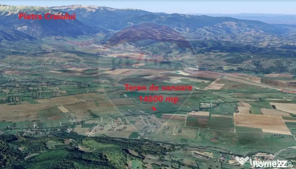 Teren Rasnov zona Glajerie-14800mp extravilan