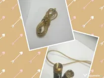 Cablu interconect profesional conectori auriti 2xF tata 1,5m nou