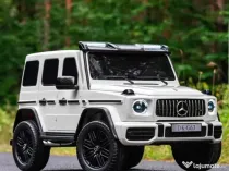 Masinuta electrica pt. 2 copii Mercedes G63, 4x 200W, 24V-14Ah White