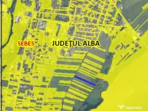 Teren 3900 mp Sebeș - Alba