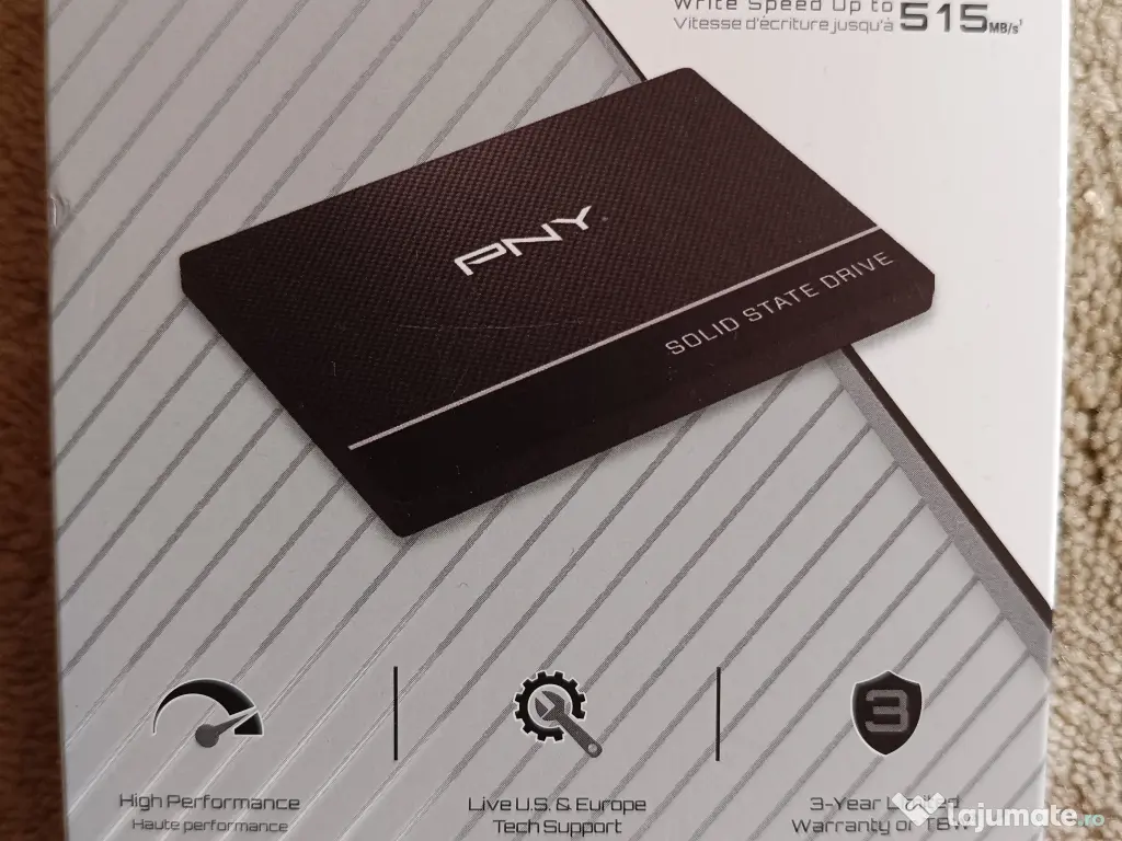 Solid State Drive (SSD) PNY CS900 1TB, 2,5", SATA 3, r-w 535-515 MBs_NOU_SIGILAT
