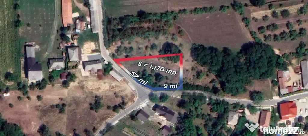 Carbunari Vanzare teren cu fundatie, proiect de casa si r...
