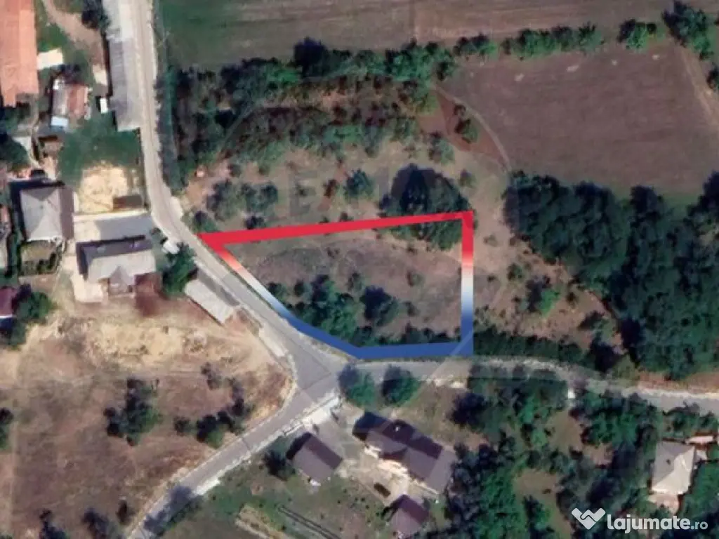 Carbunari Vanzare teren cu fundatie, proiect de casa si r...