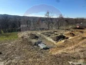 Carbunari Vanzare teren cu fundatie, proiect de casa si r... 