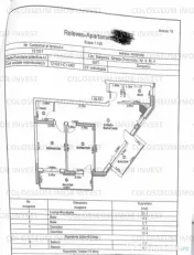 COLOSSEUM; apartament 3 Camere nou mobilat Utilat Vivamus 