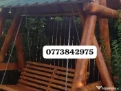 Balansoar rustic lemn masiv 