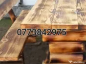 Balansoar rustic lemn masiv 