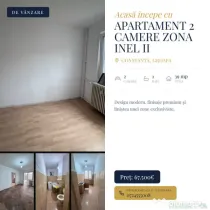 Apartament 2 camere de vanzare în Zona Inel II, Constanta