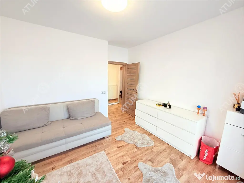 Apartament cu 2 camere decomandate la cheie si 120 mp gradin