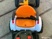 Tractoras electric pentru copii Kinderauto BJEJ1588E 2x35W, 12V White