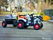 Tractoras electric pentru copii Kinderauto BJEJ1588E 2x35W, 12V White