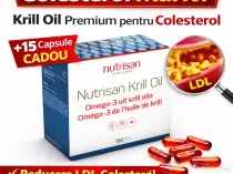 Colesterol Mărit? Krill Oil 180+15 Capsule CADOU + Transport Gratuit