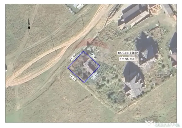 De vânzare - Teren intravilan 600mp în Padiș - Budureasa (Bihor)