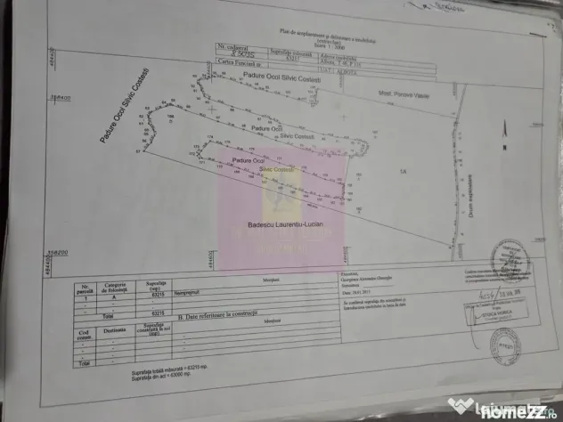 Teren 6,26 ha lângă DEx12 Pitești