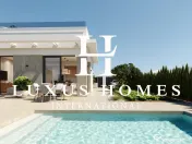 Vilă modernă cu piscină privată situată într-un resort de golf Timisoara 