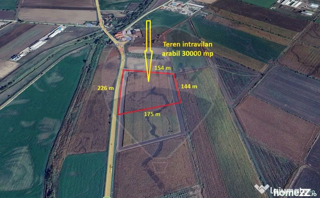 Teren intravilan, 30000 mp, zona Hanul din Ardeal