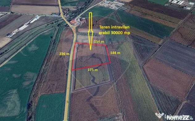 Teren intravilan, 30000 mp, zona Hanul din Ardeal
