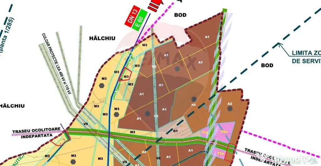 Teren intravilan, 30000 mp, zona Hanul din Ardeal
