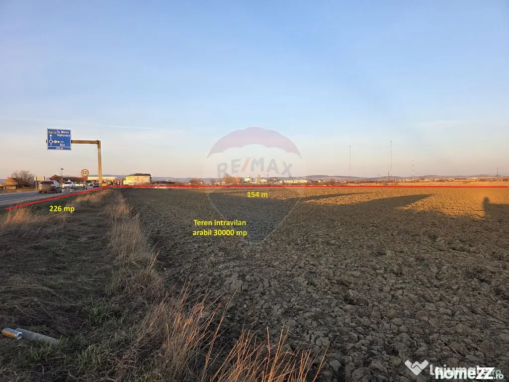 Teren intravilan, 30000 mp, zona Hanul din Ardeal