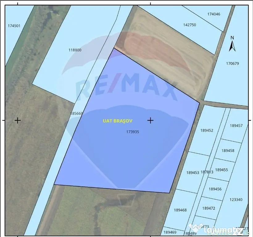 Teren intravilan, 30000 mp, zona Hanul din Ardeal