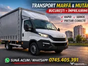 Transport marfa, mobila, electrocasnice, materiale constructii 