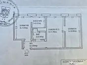 3 camere, Liceul Decebal, renovat. 