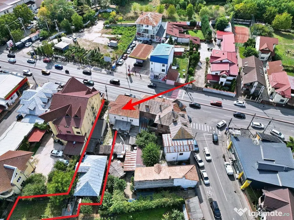 Apartament etaj casa cu teren 430 mp, N. Balcescu, stradal