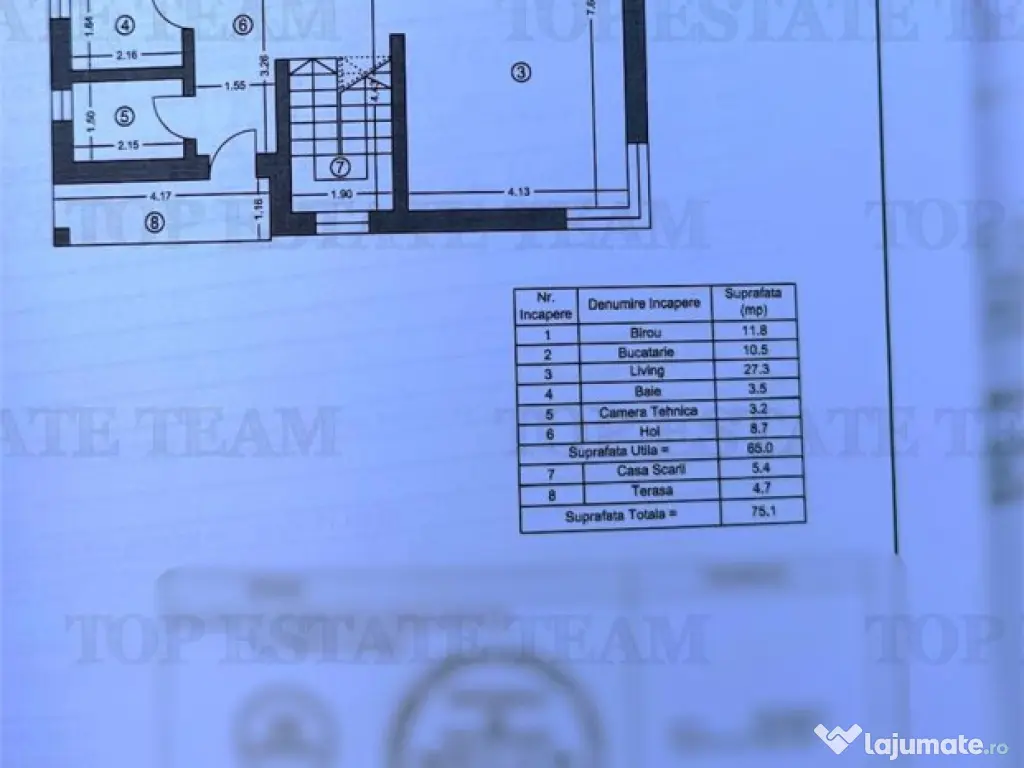 Casa individuala tip P 1 Pod cu 128 mp utili si 500mp de cur