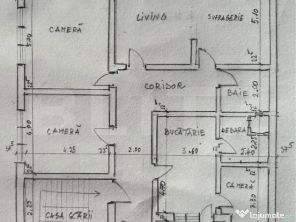 Apartament cu 5 camere, 143 mp, zona Centrala