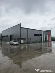 Hala ( 2 bucati ) 585 mp pretabil showrooms Popesti Leordeni