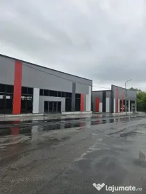 Hala ( 2 bucati ) 585 mp pretabil showrooms Popesti Leordeni