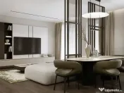 Apartament 3 camere cu balcon 38 m² și 2 locuri de parc... 