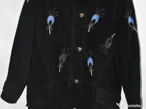 Scurtă superbă piele întoarsă naturala