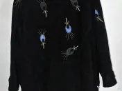 Scurtă superbă piele întoarsă naturala 