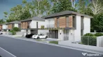 Casa individuala P 1E - 4 camere 2 bai - teren 330mp - 300m