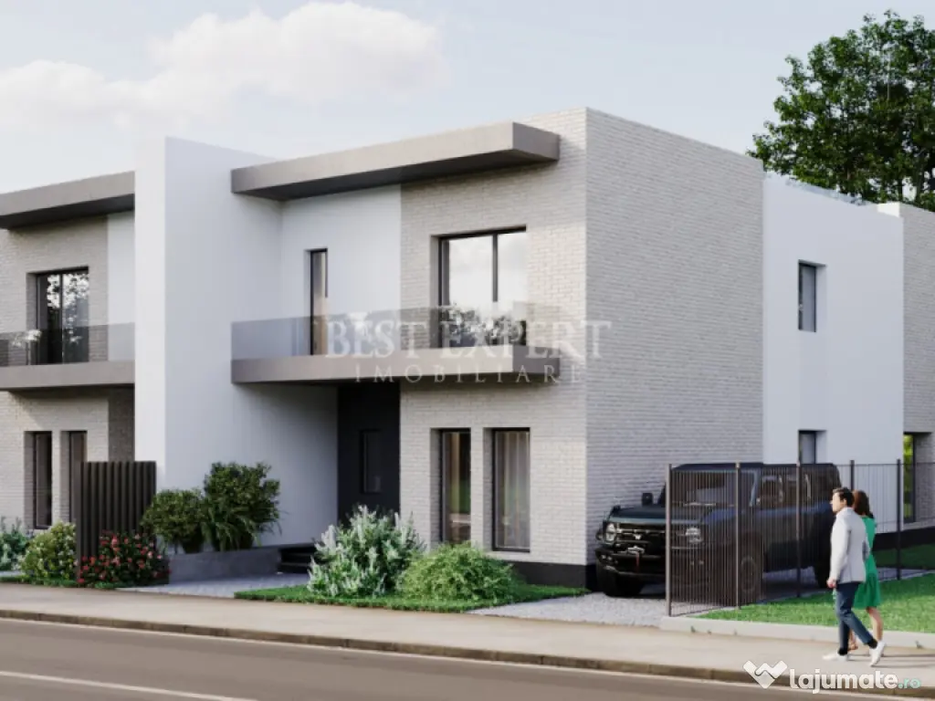 Duplex de vânzare -4 camere, 184 mp utili, curte proprie, 2