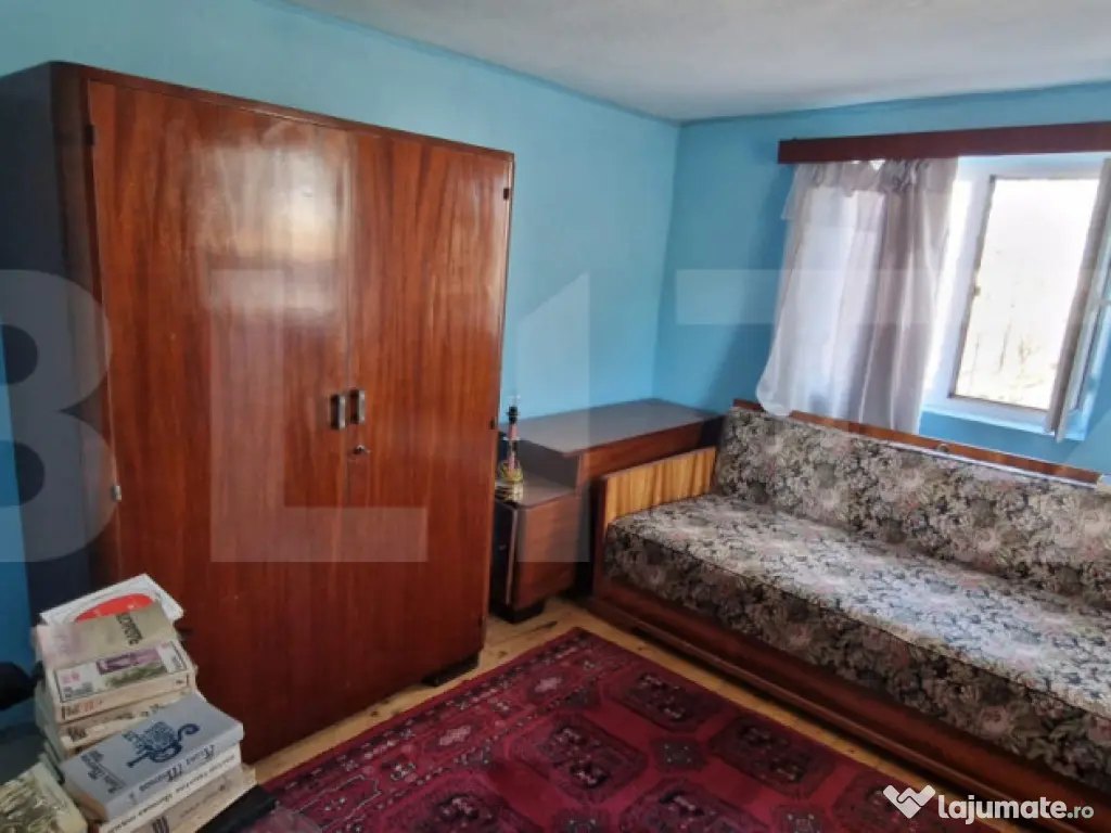 OCAZIE! Casa Ghercesti, 748mp teren intravilan - 12km de Cra