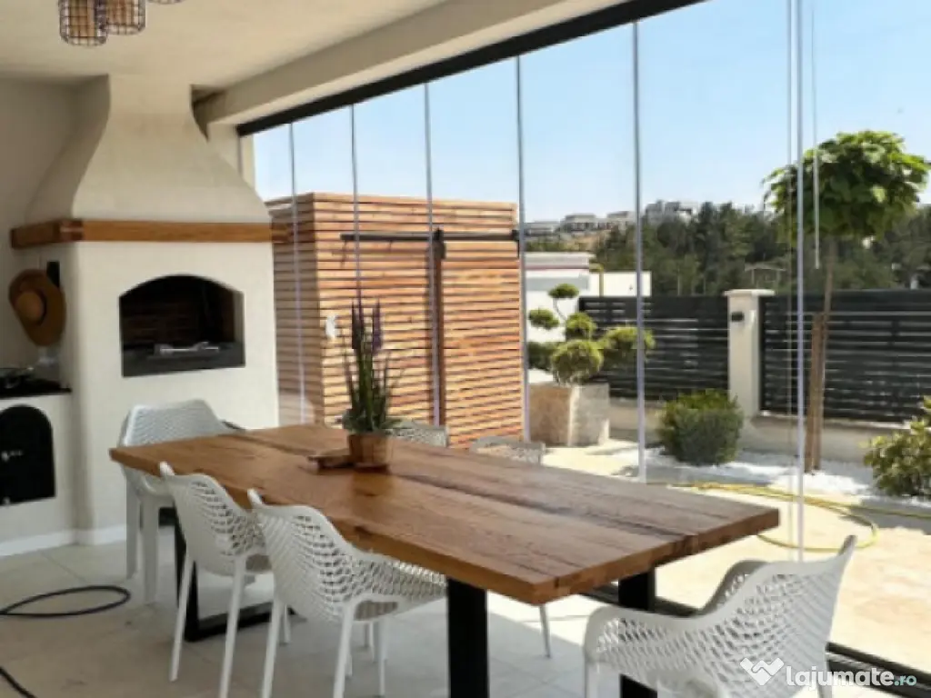 Casă cu piscină, 320 mp, teren 1.120 mp, aproape Mall Ele