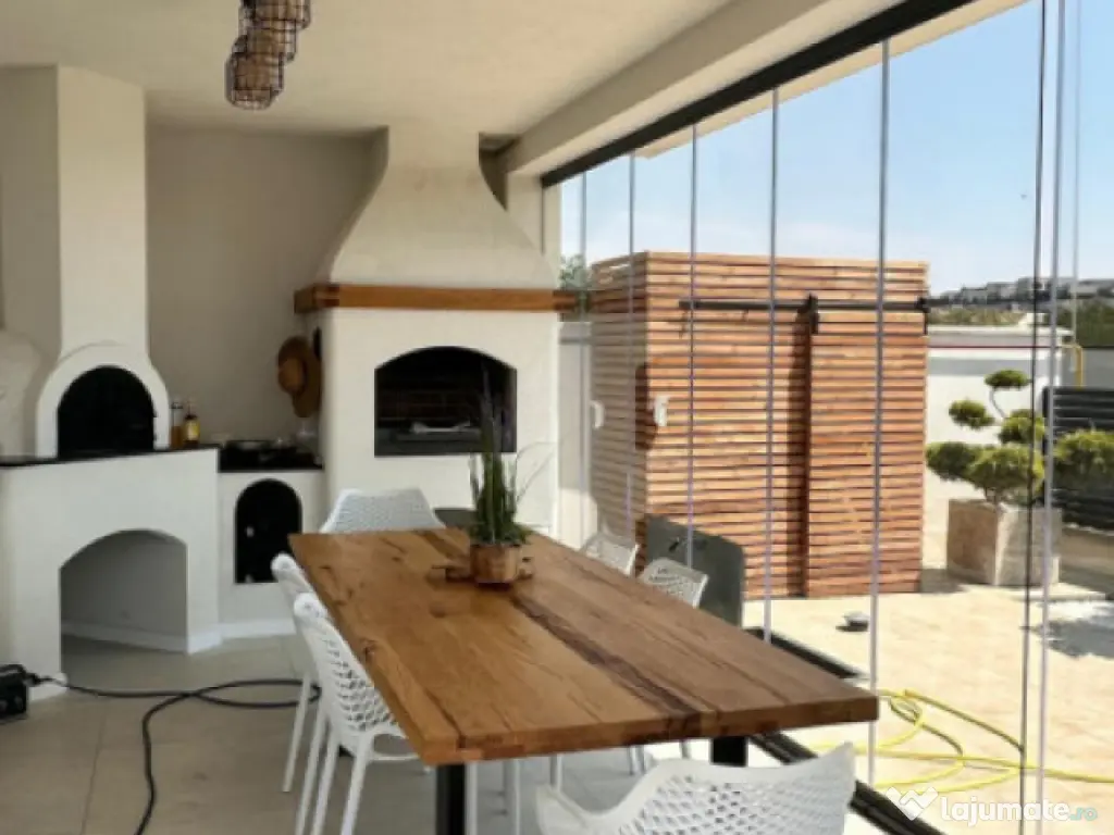 Casă cu piscină, 320 mp, teren 1.120 mp, aproape Mall Ele