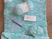 Paturica bebelusi - noua crosetata manual, un cadou deosebit