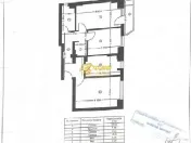Apartament 3 camere decomandate, zona Pacurari(Alpha Bank)