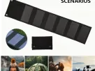 Panou solar portabil powerbank panou solar camping telefon