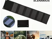 Panou solar portabil powerbank panou solar camping telefon 